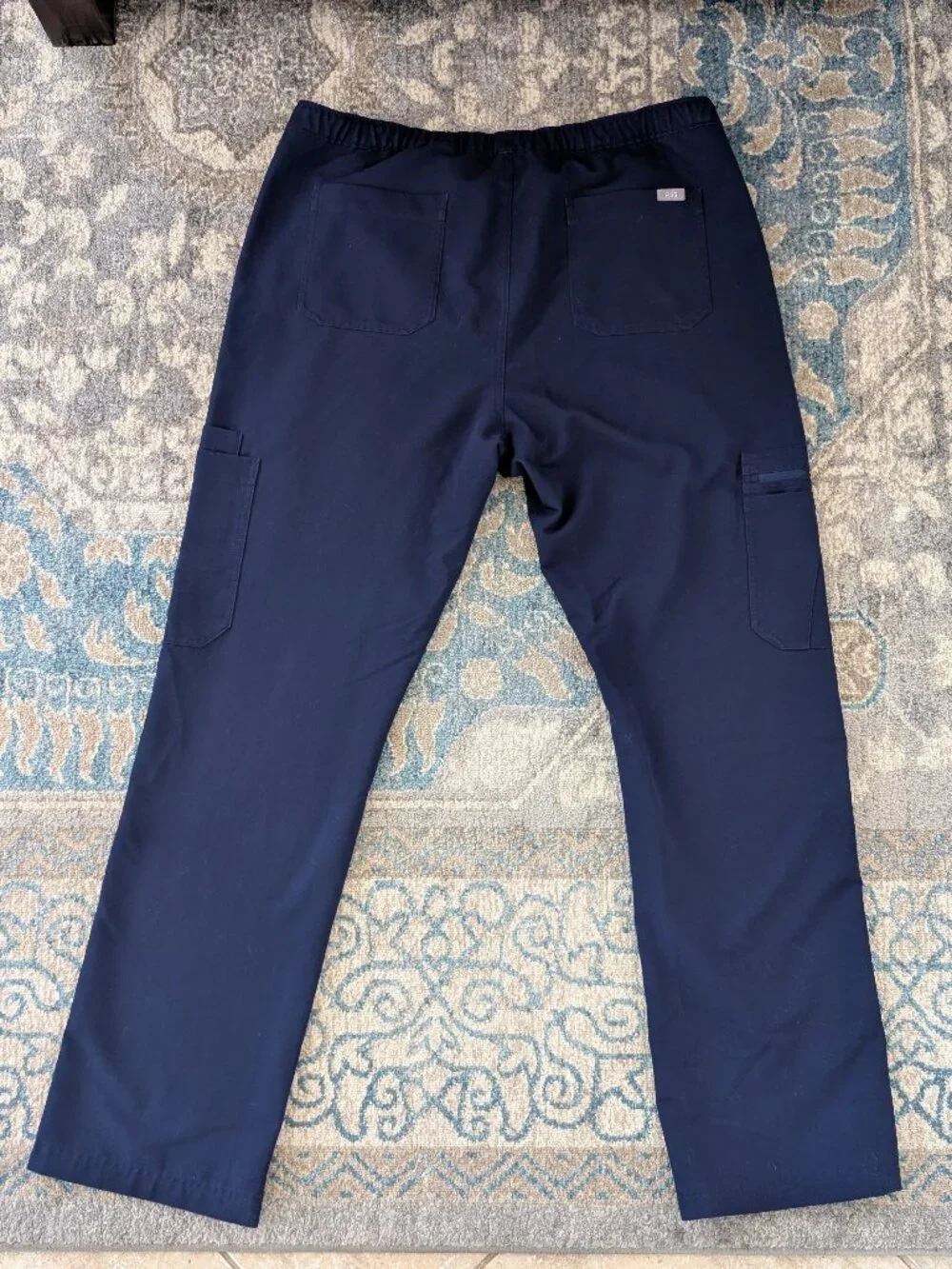 FIGS Pants Men's XL Blue Cairo Cargo Scrubs Medical Nurse Doctor TM3001
